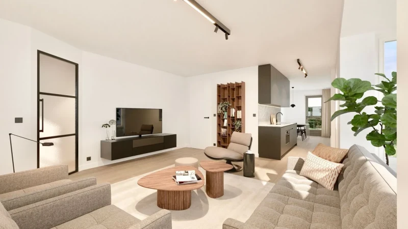 Modern appartement met Leiezicht in hartje Deinze