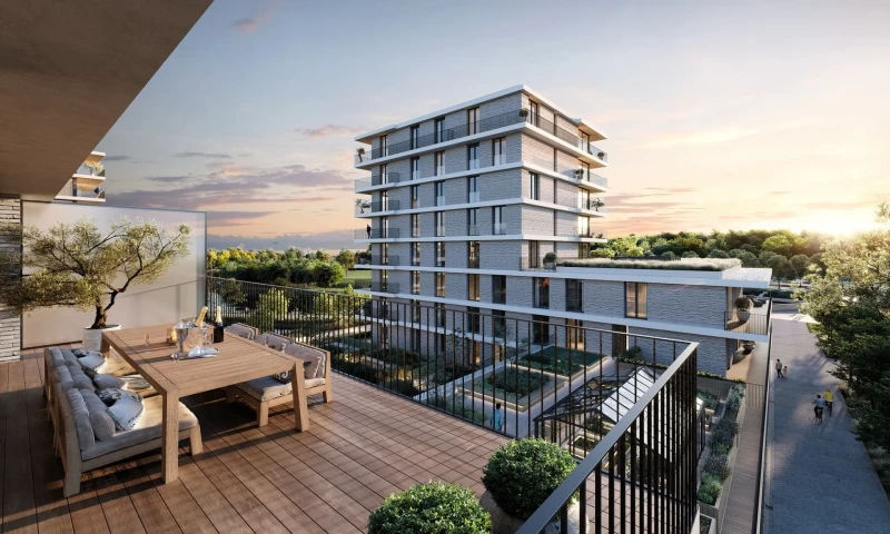 Modern appartement met Leiezicht in hartje Deinze